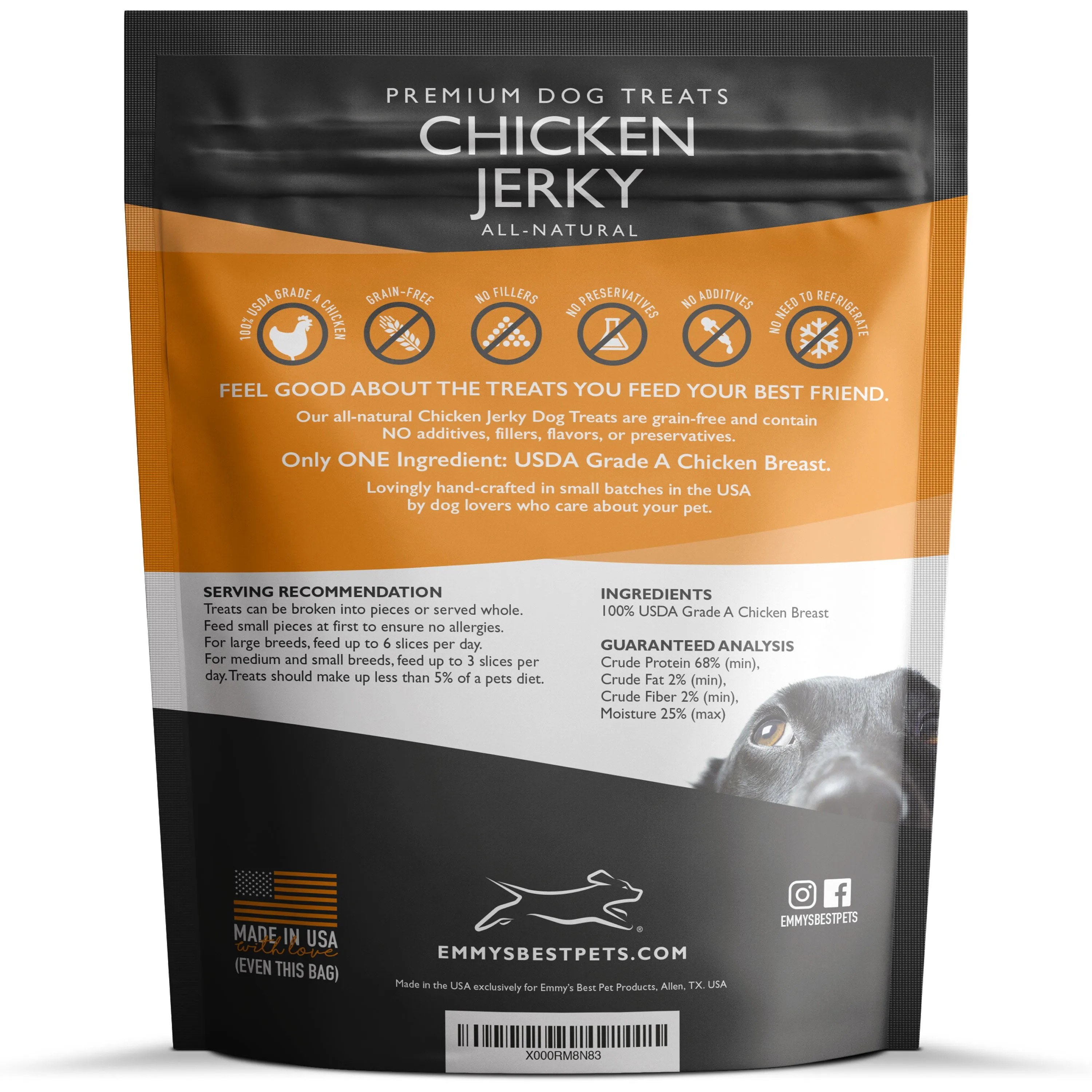 EBPP Premium Chicken Jerky Dog Treats Offer