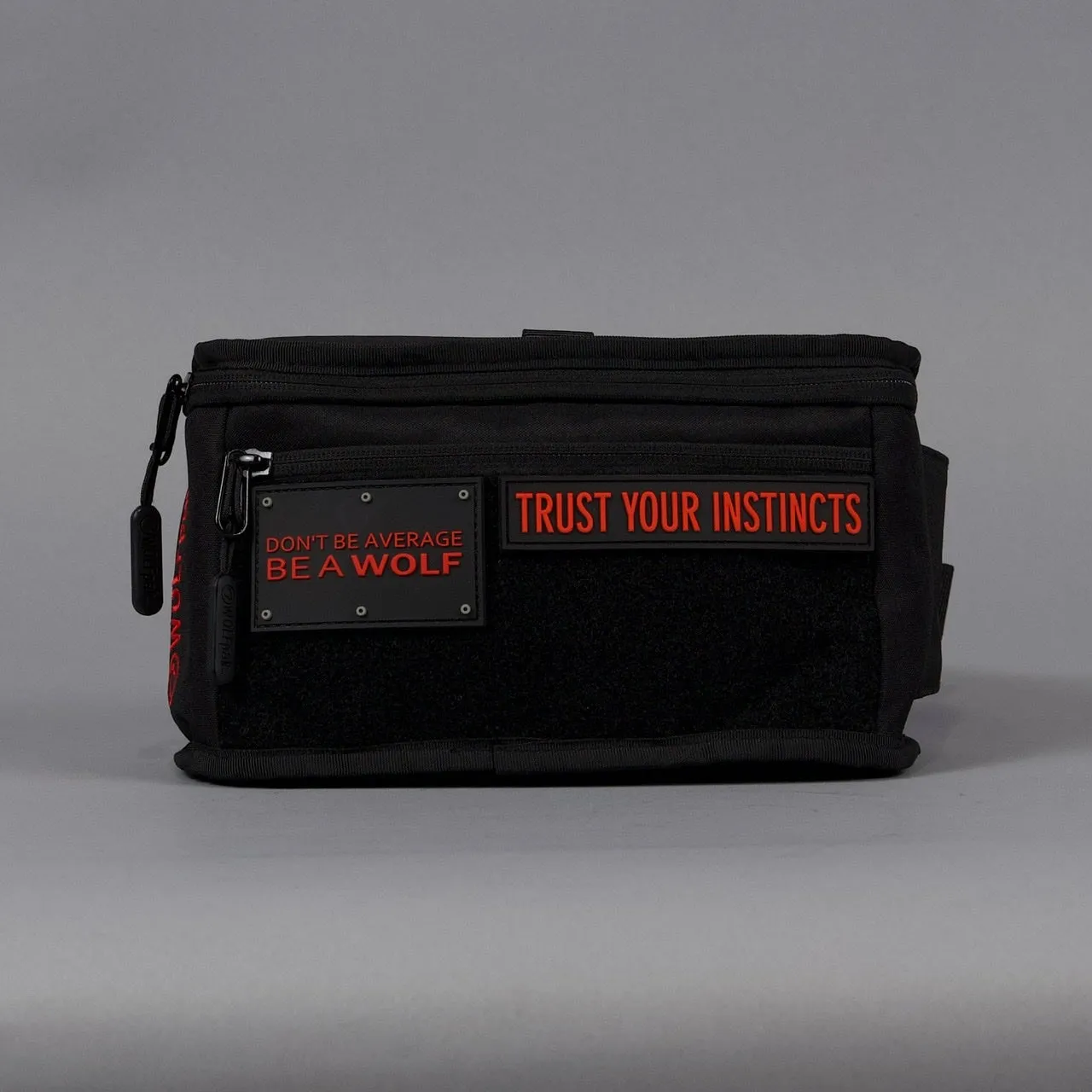 Fanny Pack Alpha Black Red Accents