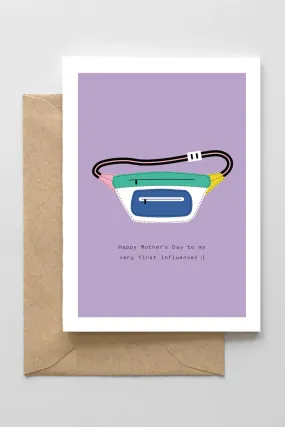 Fanny Pack Greeting Card