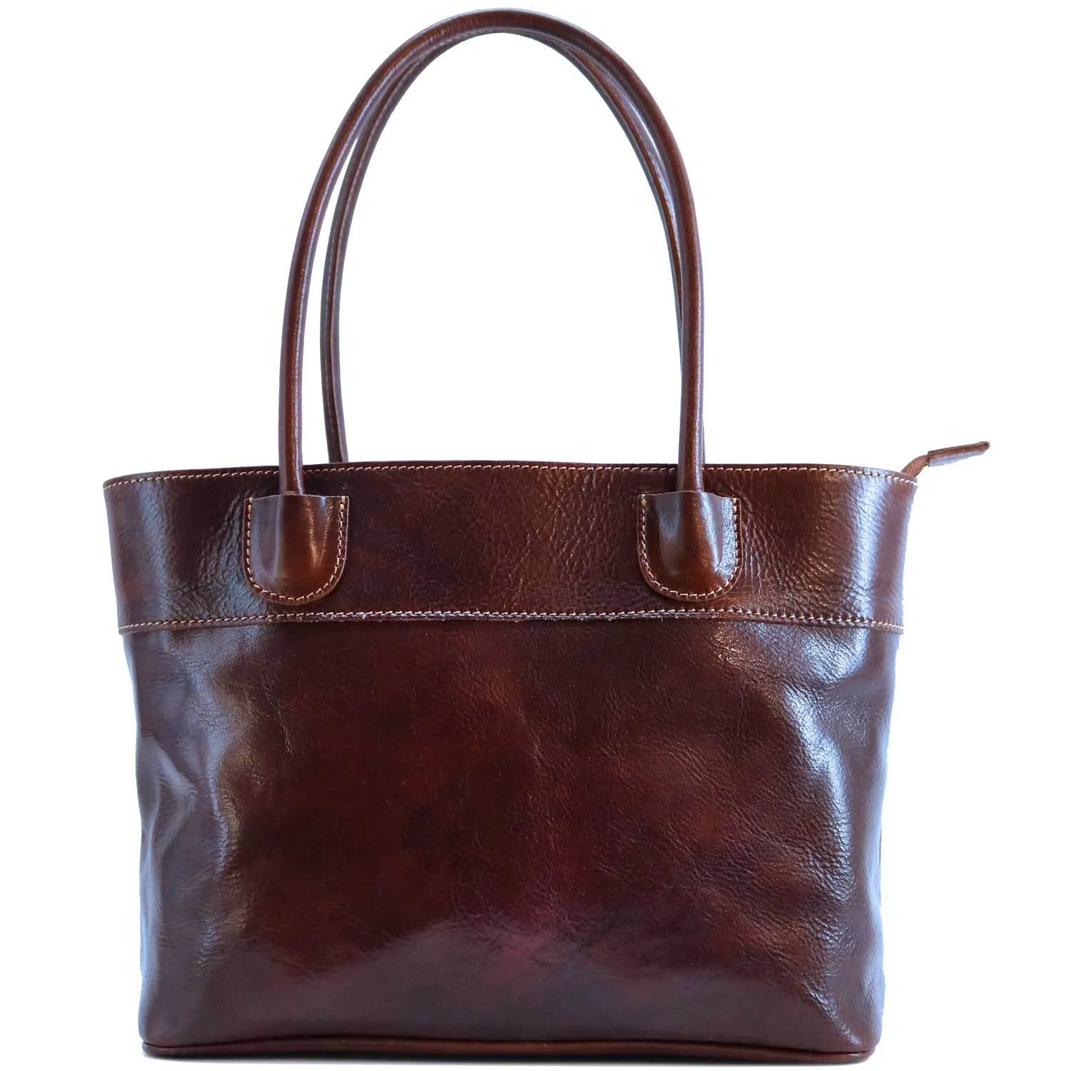 Floto Leather Napoli Shoulder Bag