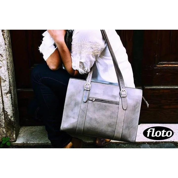 Floto Leather Roma Shoulder Bag