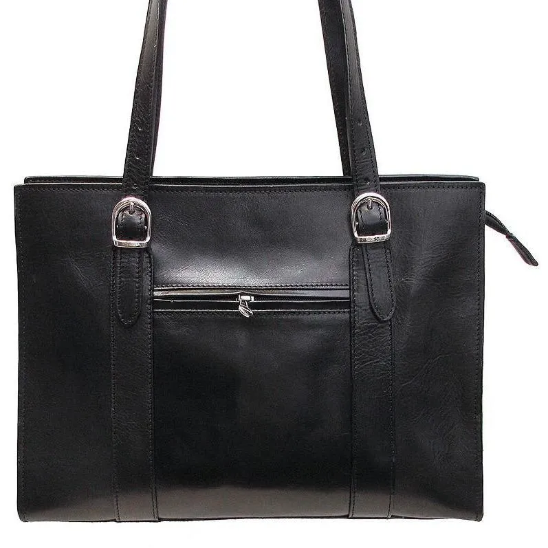 Floto Leather Roma Shoulder Bag