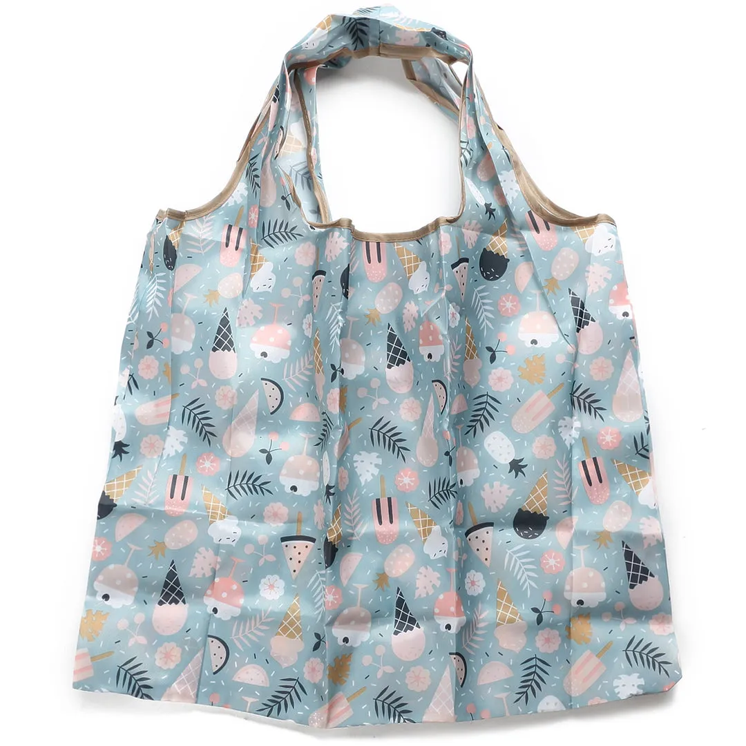 Foldable Bag Jackie Ice Cream Blue