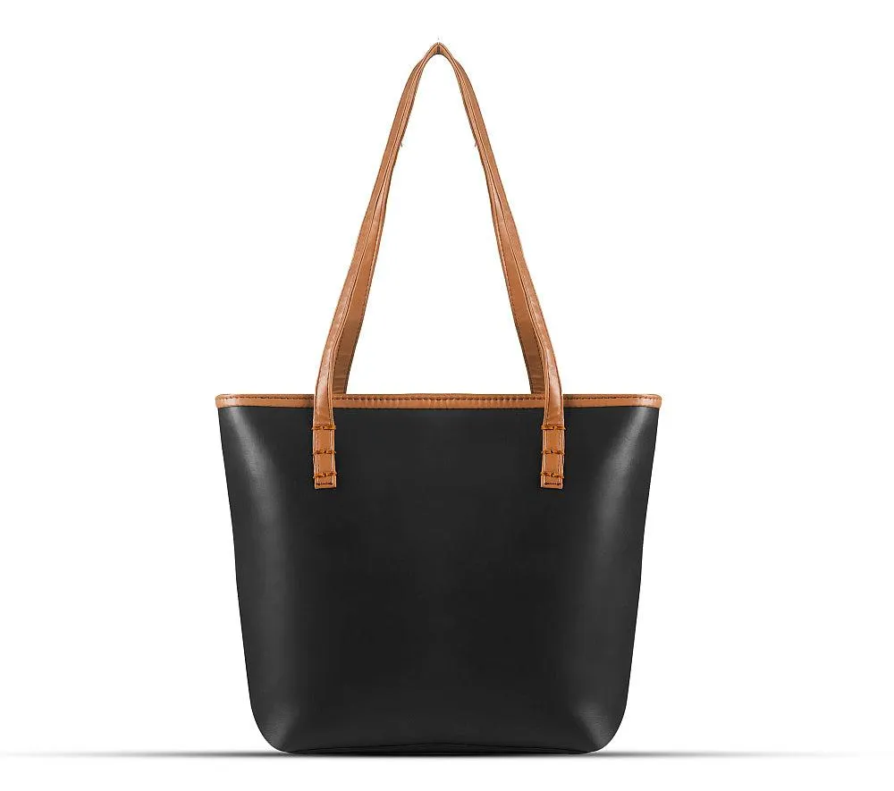 Gemini Black Tote Bag