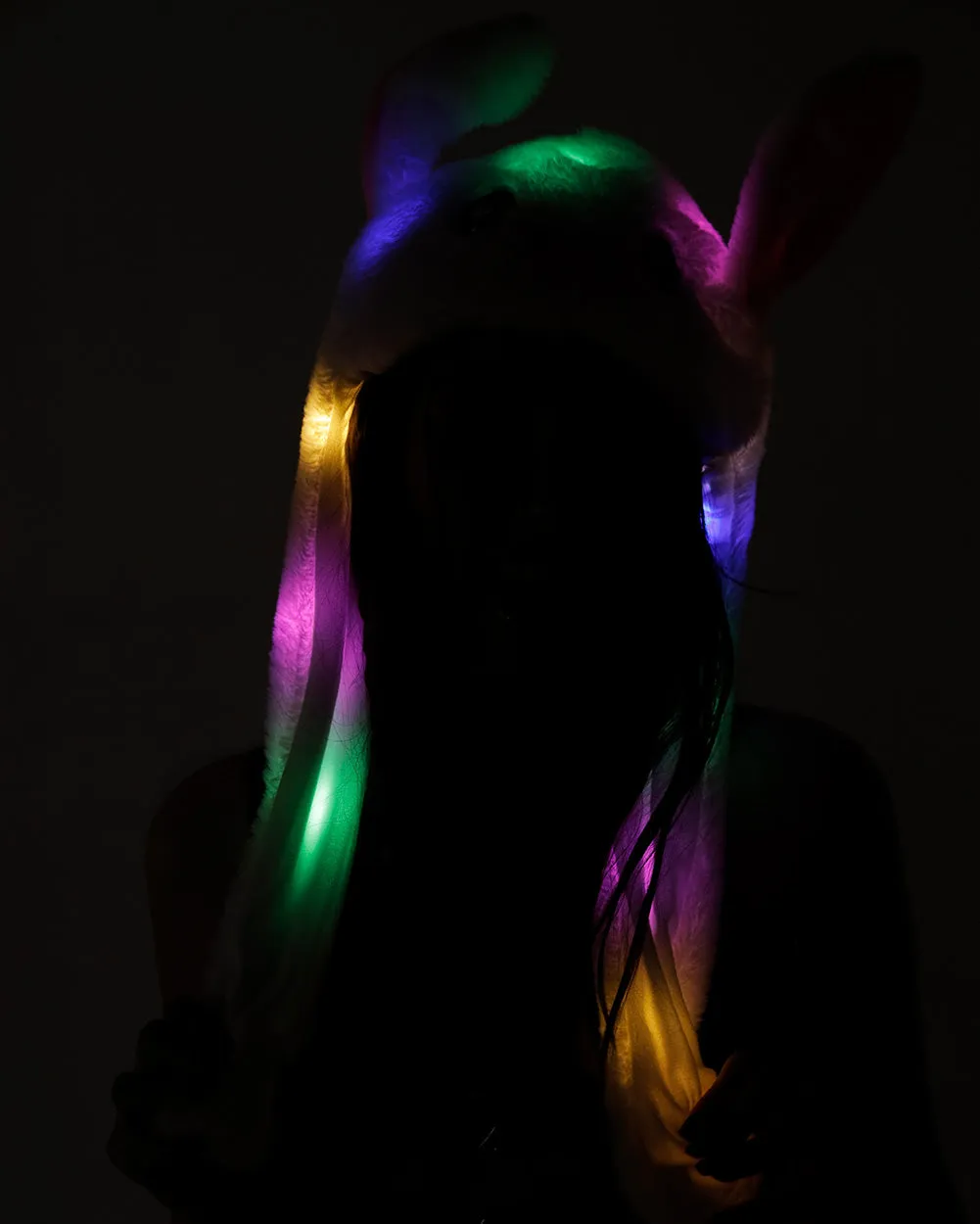 Glow Bunny LED Bucket Hat