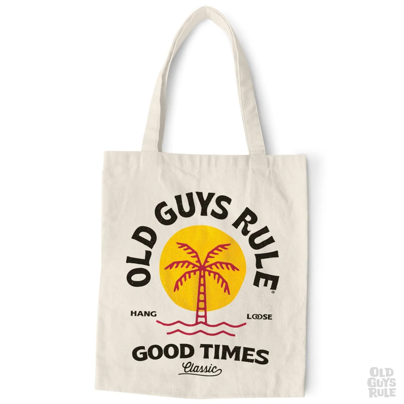 'Good Times' Recycled Tote Bag - Natural