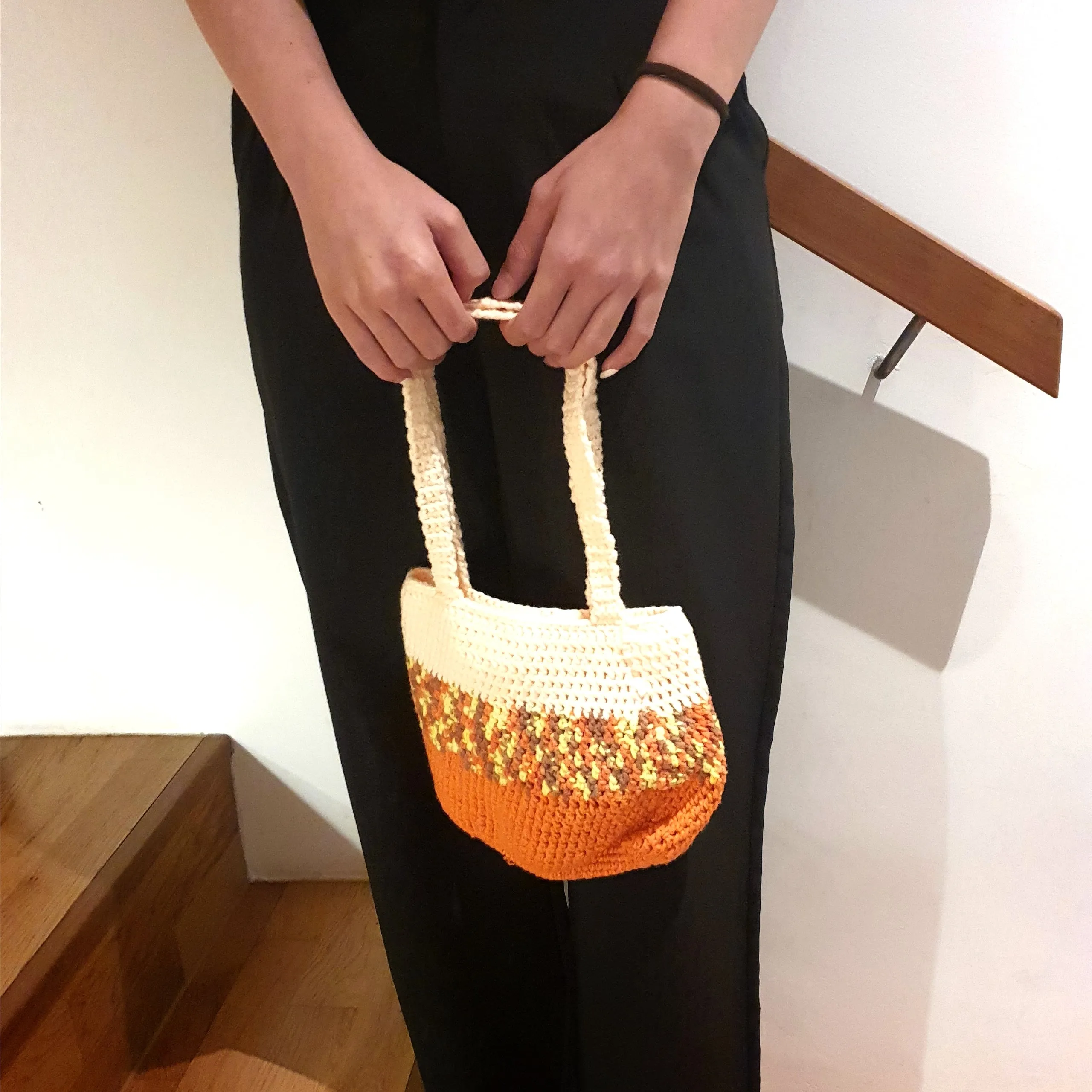 Hand Crocheted Handbag