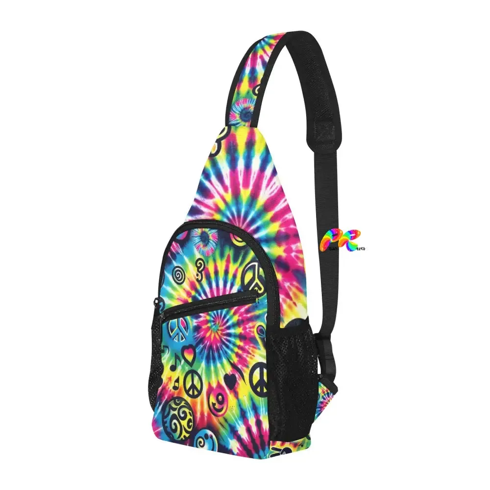 Happy Vibes Rave Chest Bag