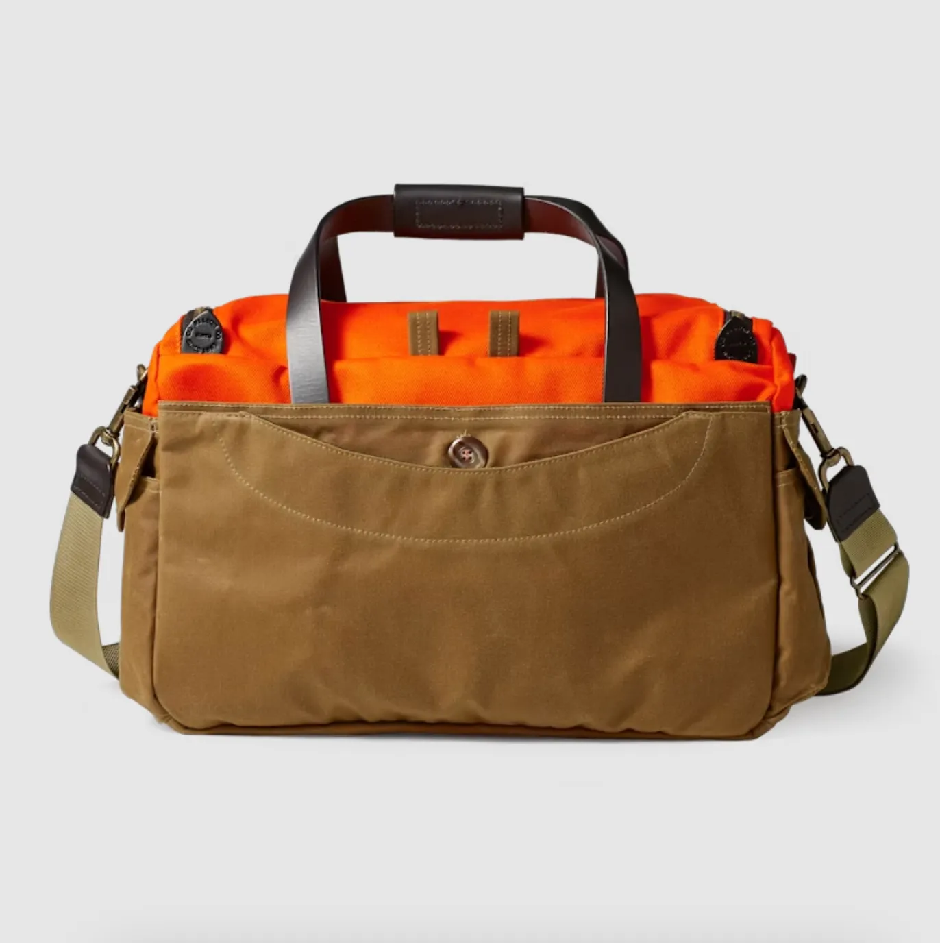 Heritage Sportsman Bag Orange / Dark Tan