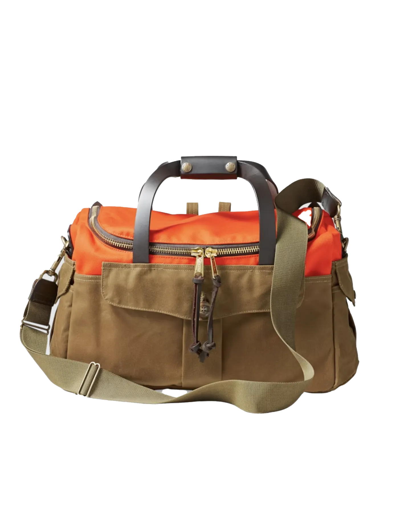 Heritage Sportsman Bag Orange / Dark Tan