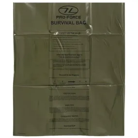 Highlander Forces Emergency Survival Bag Olive