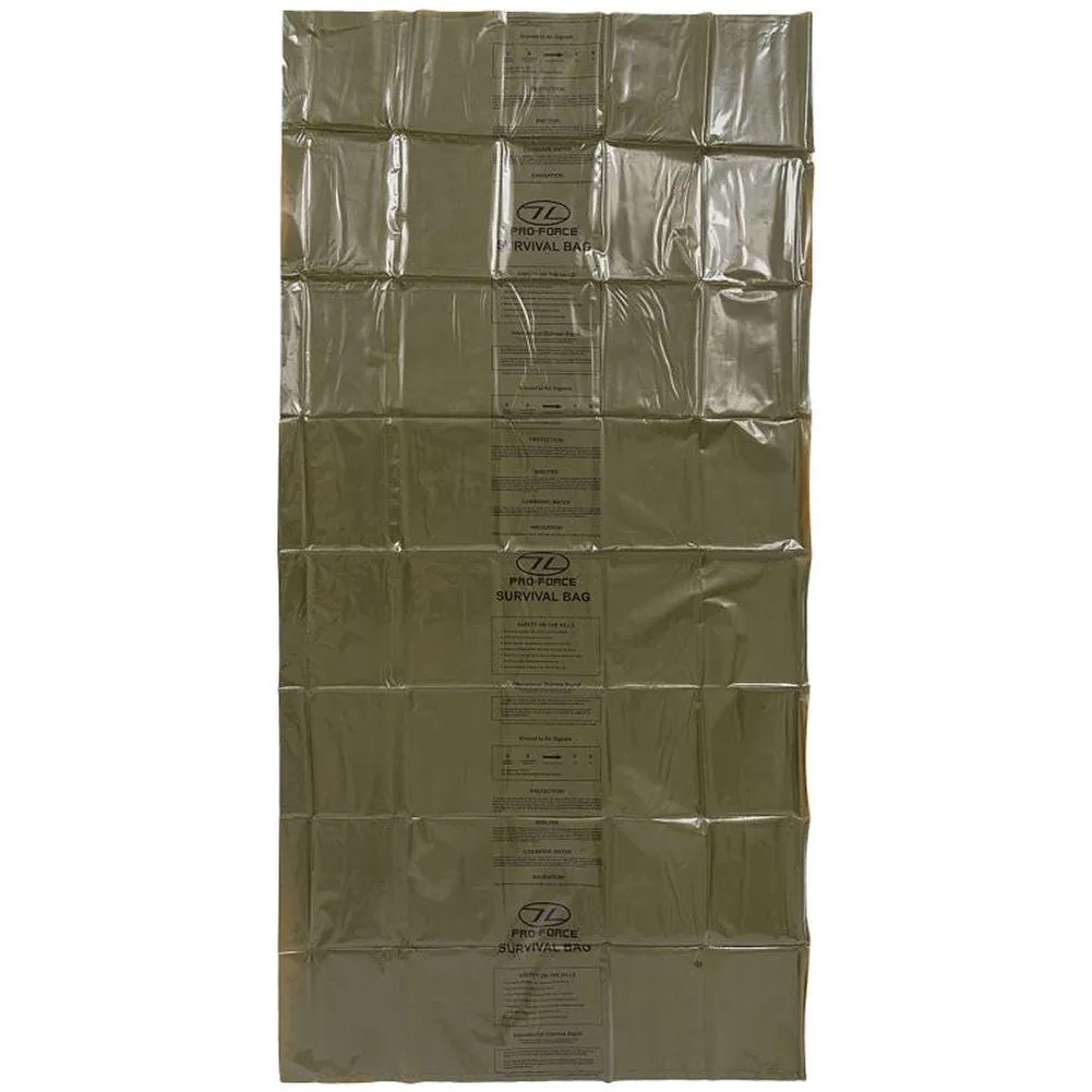 Highlander Forces Emergency Survival Bag Olive