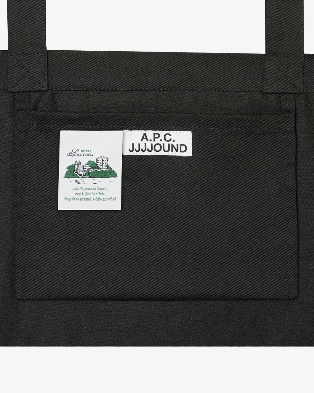 Hotel JJJJound Tote Bag Black