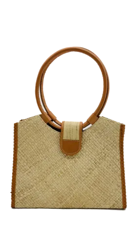 Ibiza Straw Handbag-Natural or Black