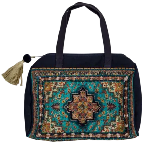 Jewel Duffel Brocade Bag