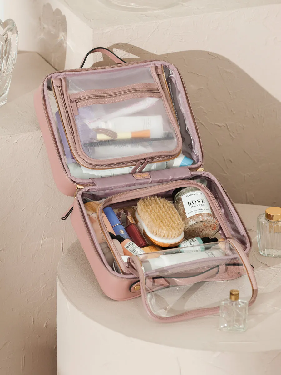 Large Clear Cosmetics Case