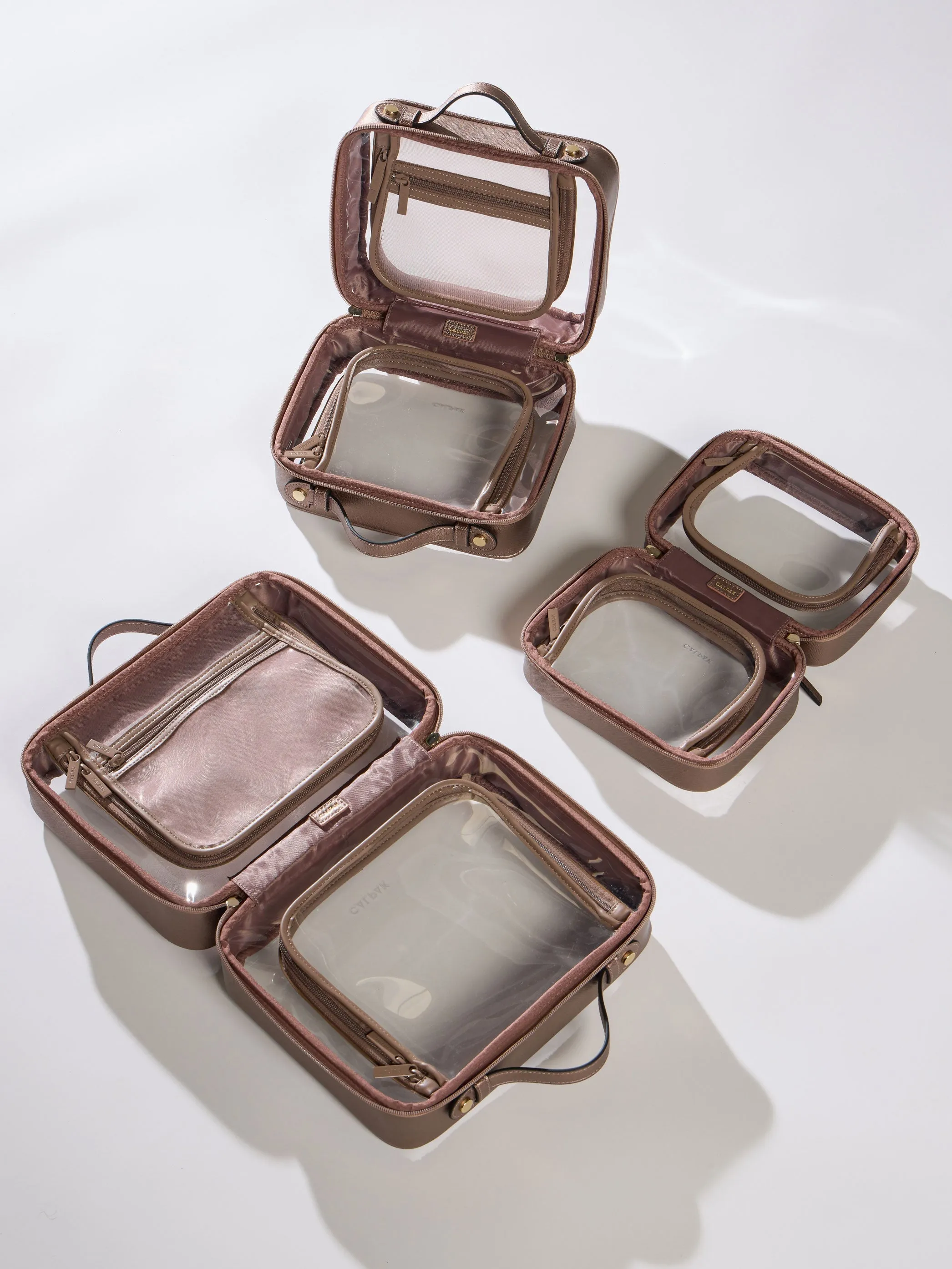 Large Clear Cosmetics Case