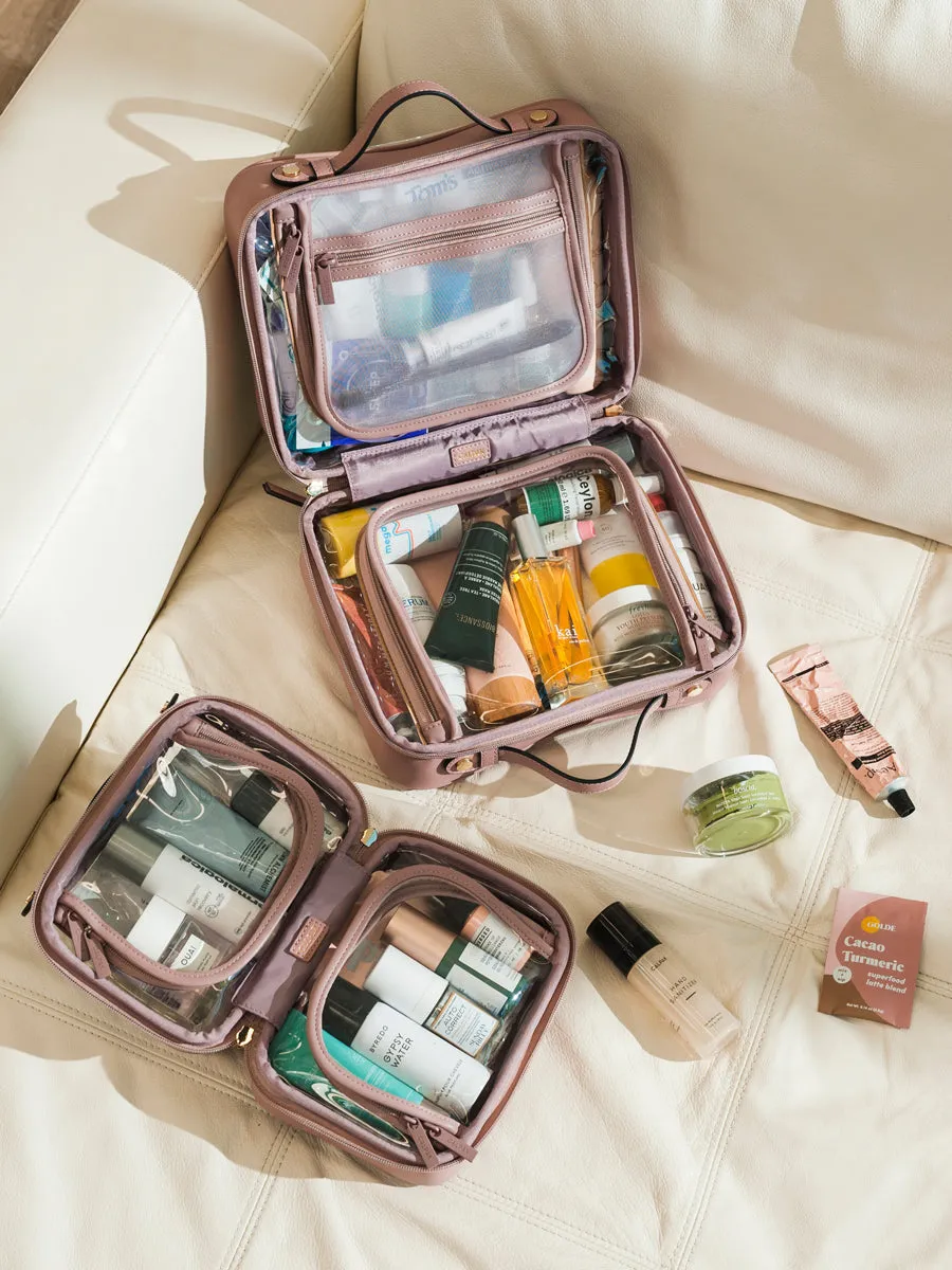 Large Clear Cosmetics Case