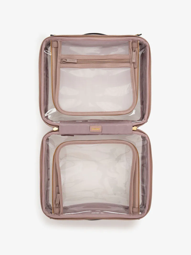 Large Clear Cosmetics Case