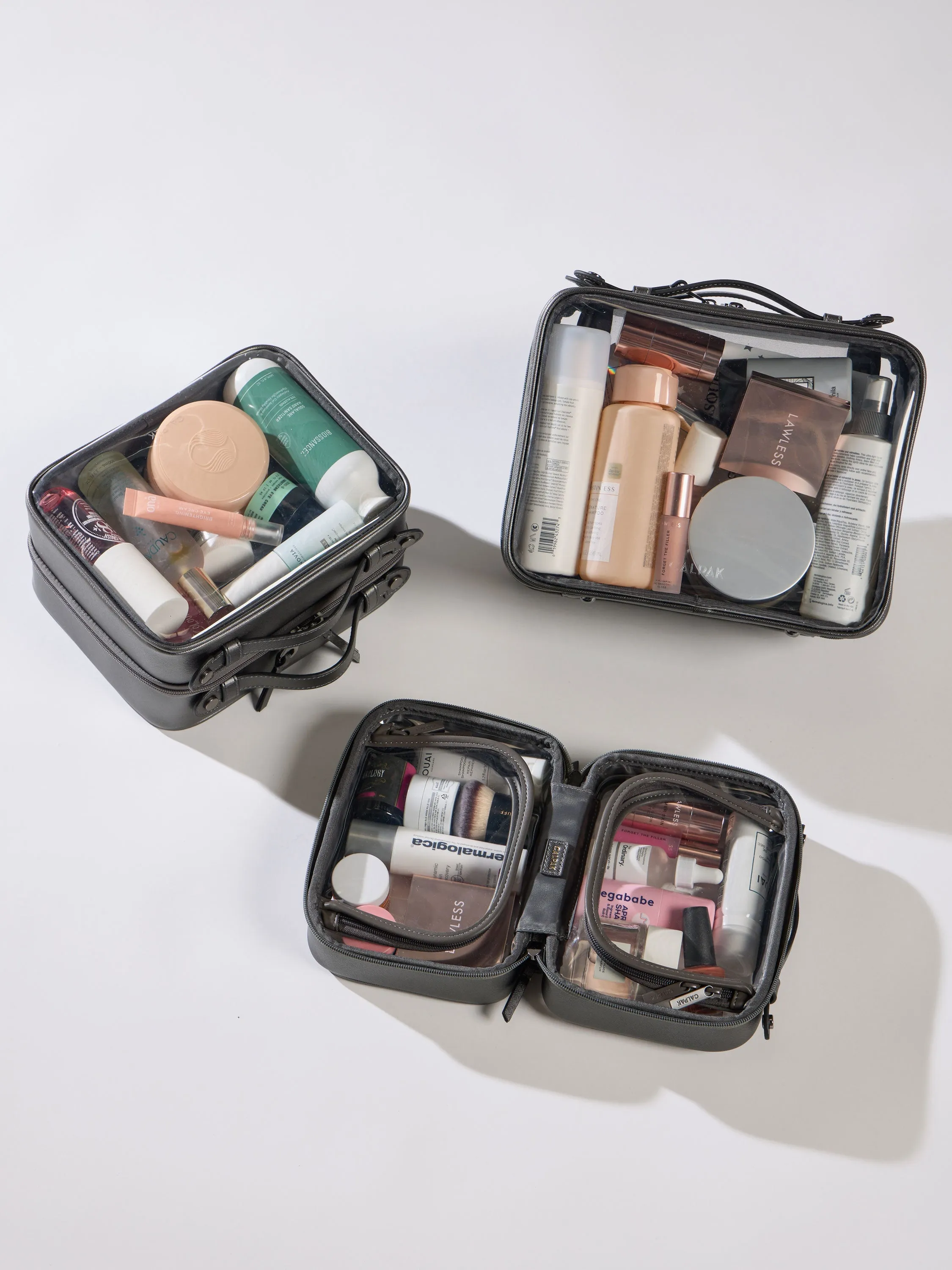 Large Clear Cosmetics Case