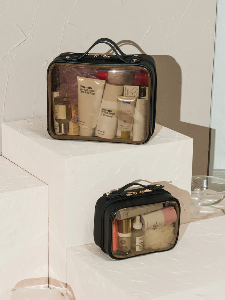 Large Clear Cosmetics Case