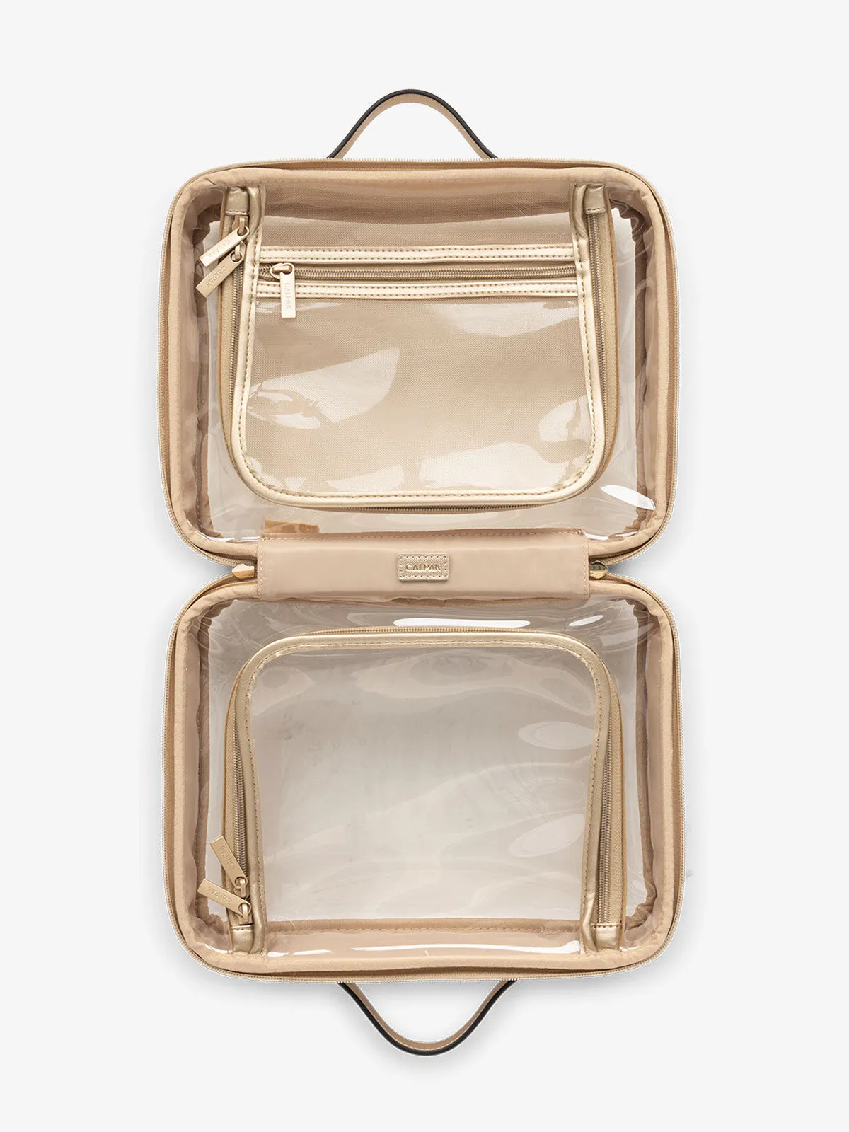 Large Clear Cosmetics Case