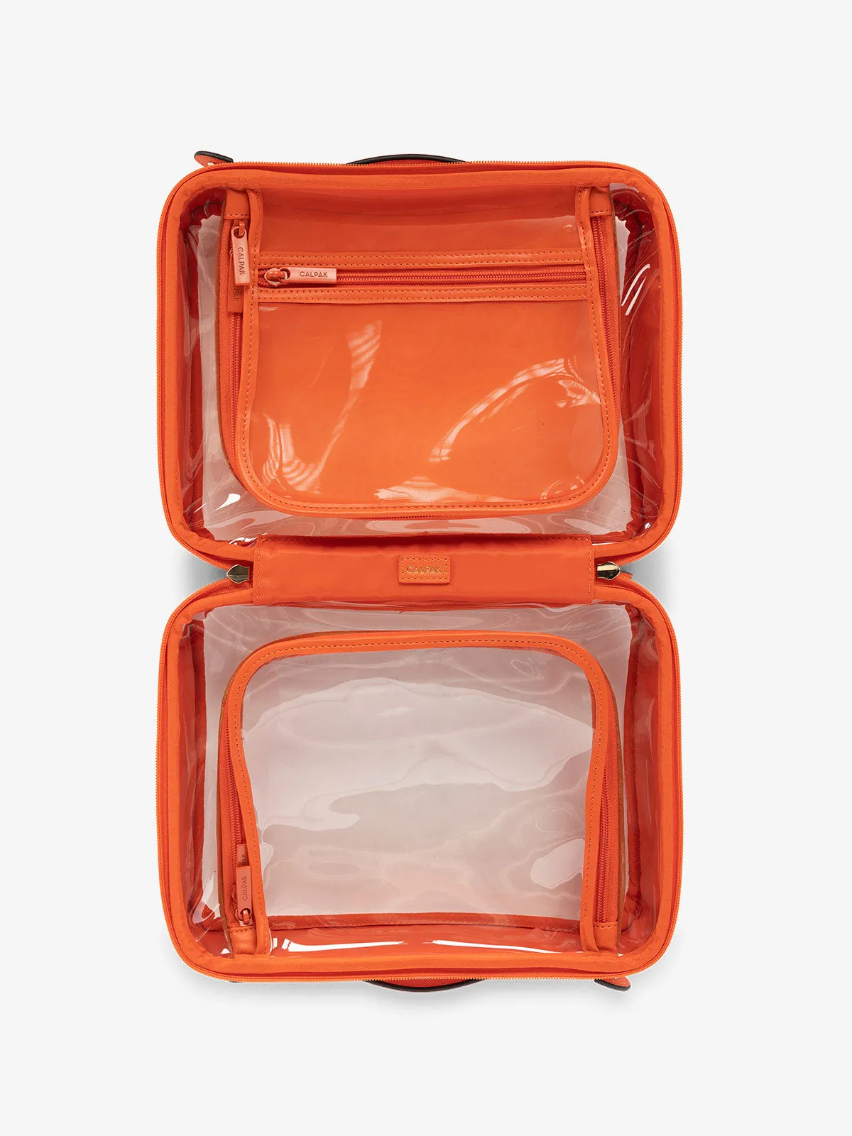 Large Clear Cosmetics Case