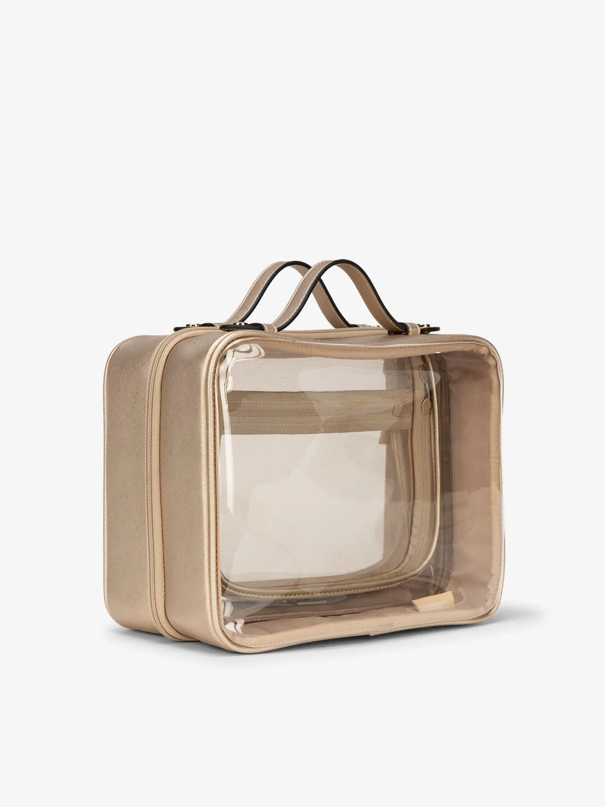 Large Clear Cosmetics Case