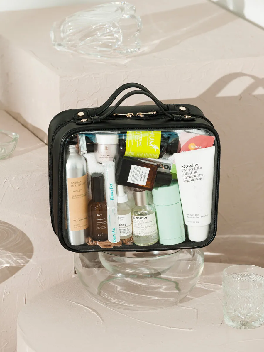 Large Clear Cosmetics Case