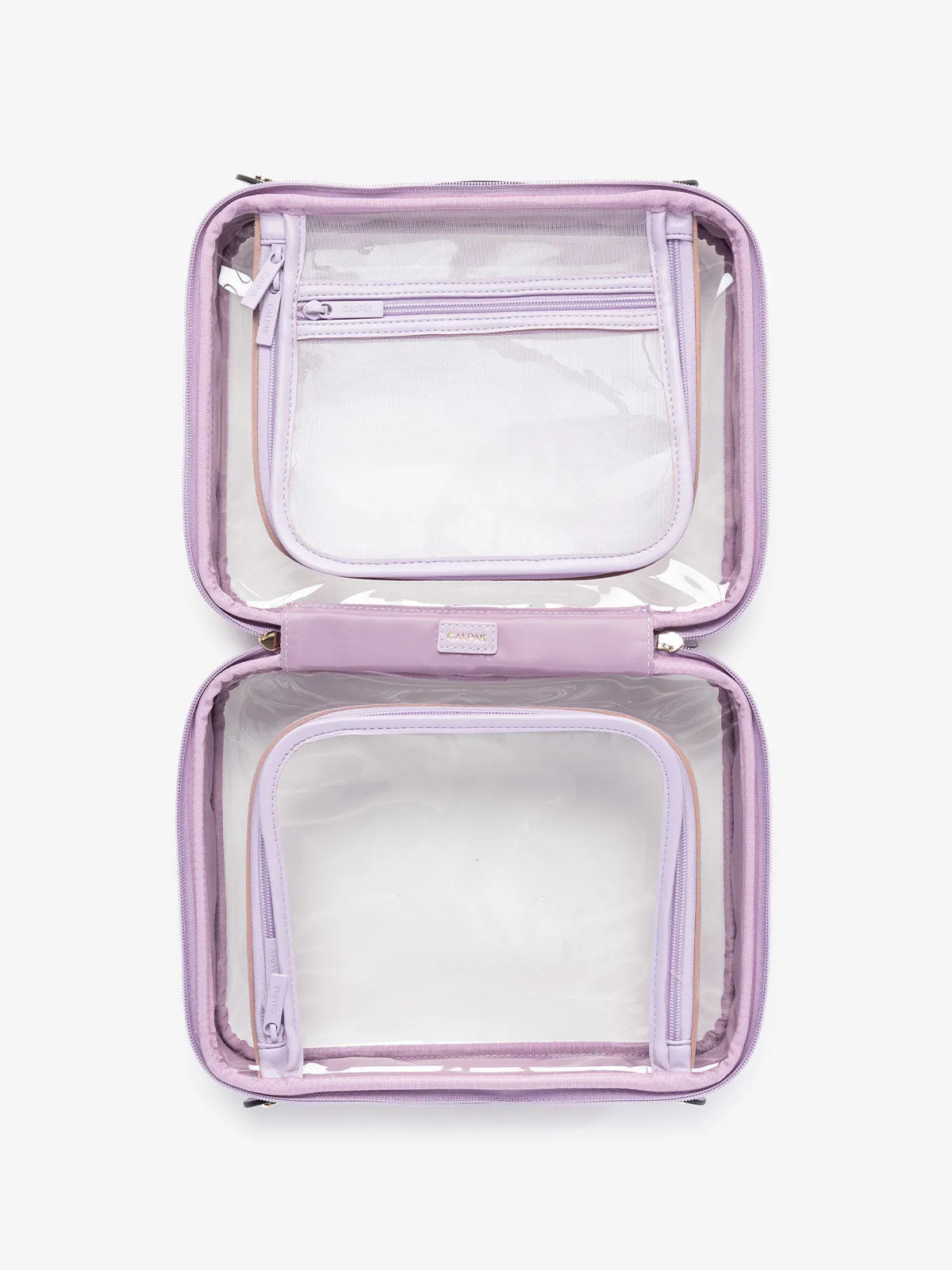 Large Clear Cosmetics Case