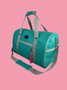 Makeup Junkie Bags - Turquoise Dream Duffel Bag [Pre-Order]