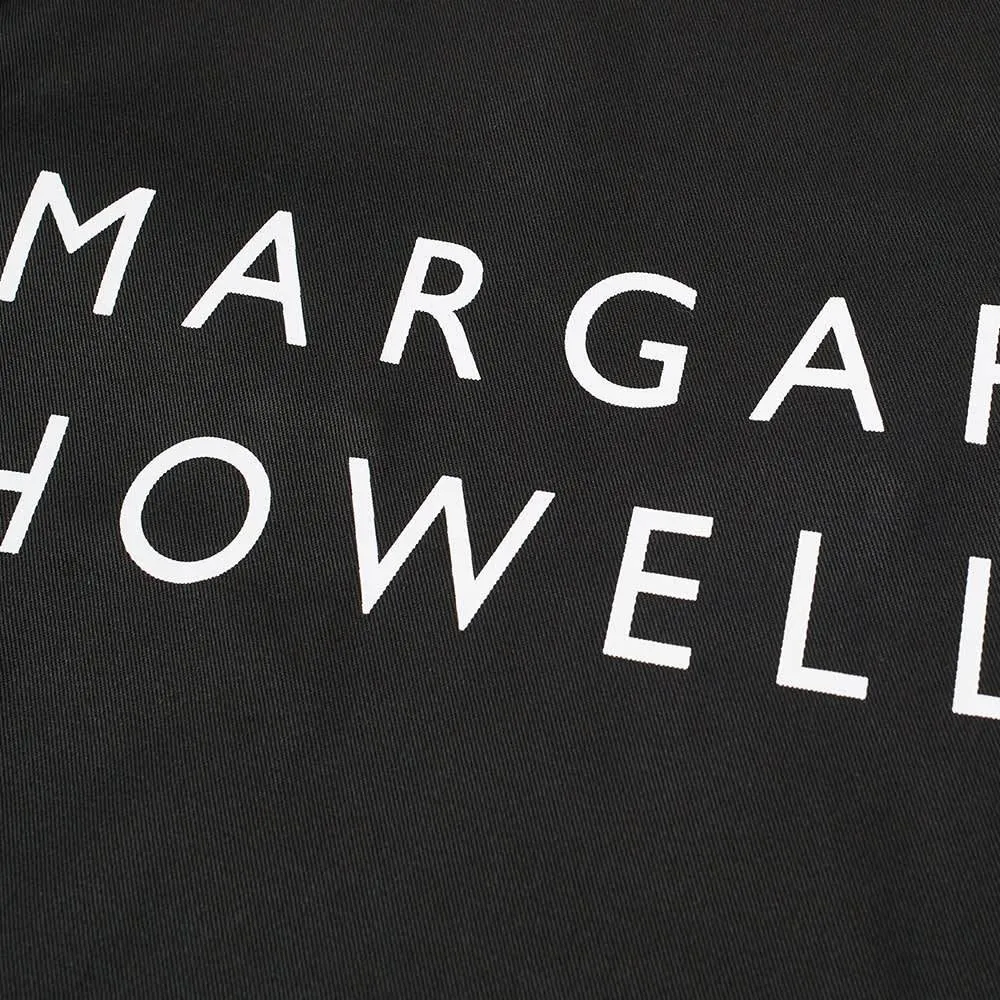 Margaret Howell Logo Tote Bag Black