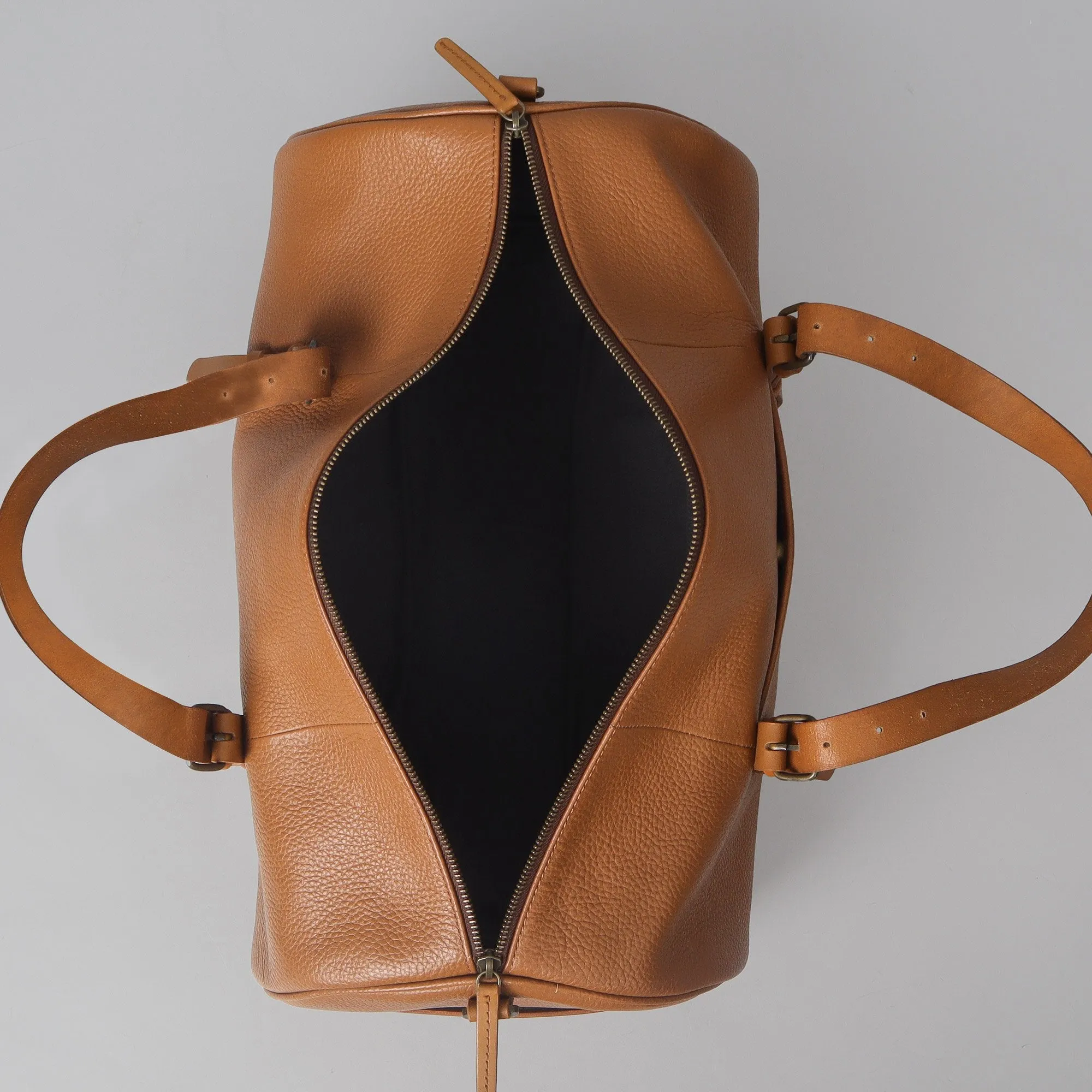 Miami Leather Gym Bag