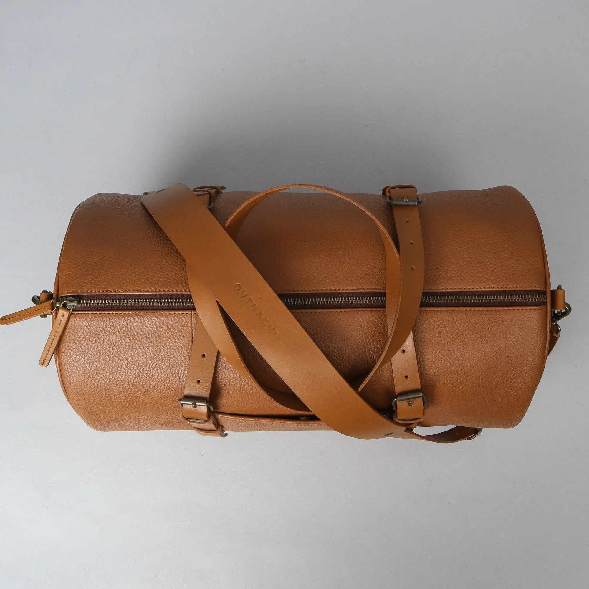 Miami Leather Gym Bag