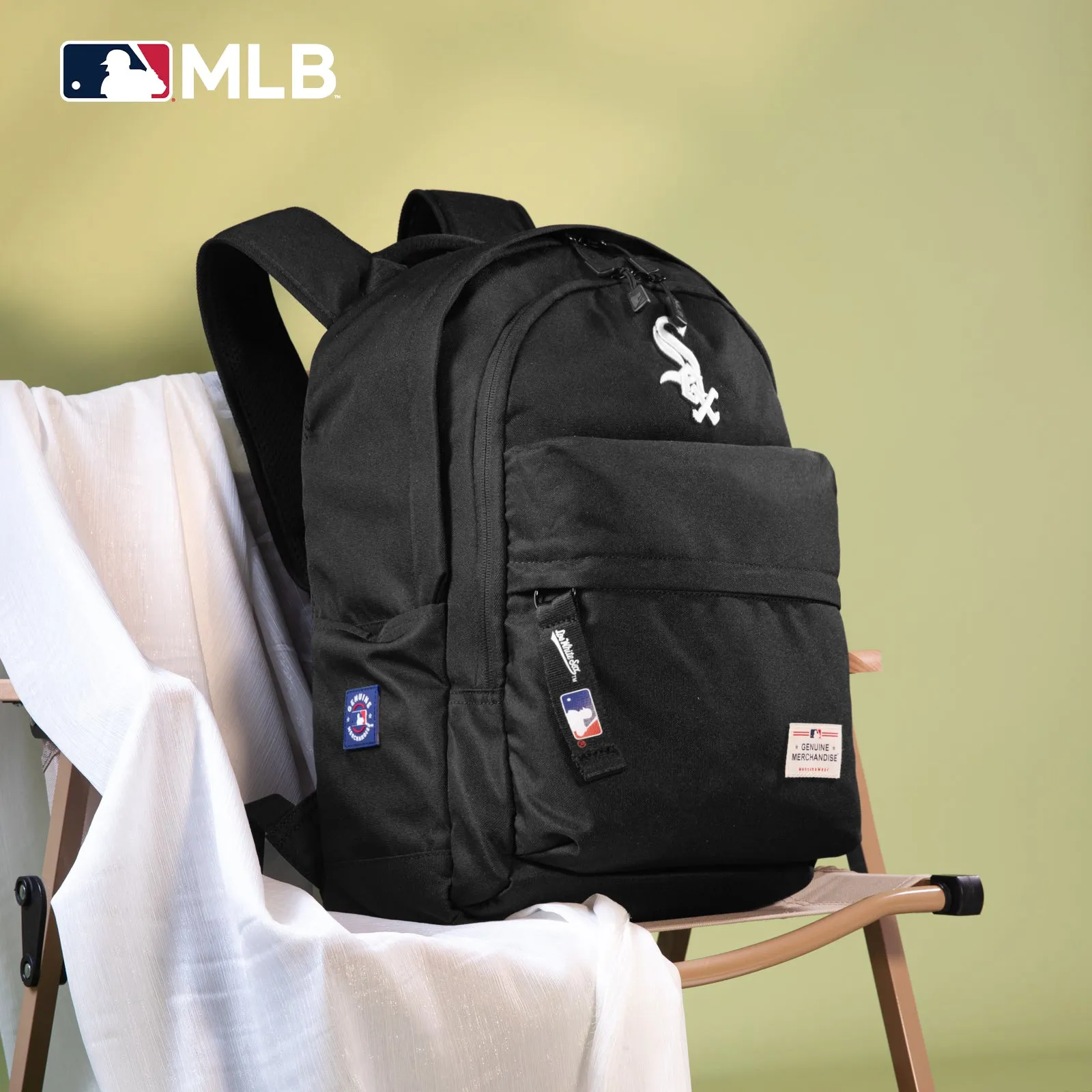 MLB-SX55-355  MLB Chicago White Sox Laptop Backpack