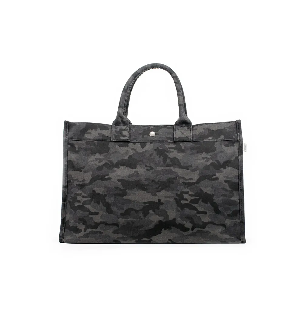 Monogram Stripe: East West Bag