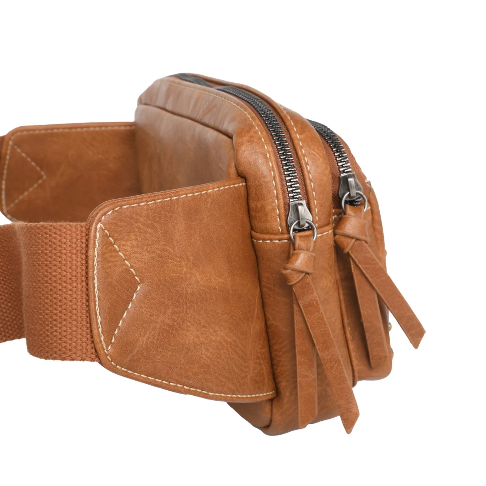 Montana West Whipstitch Collection Fanny Pack