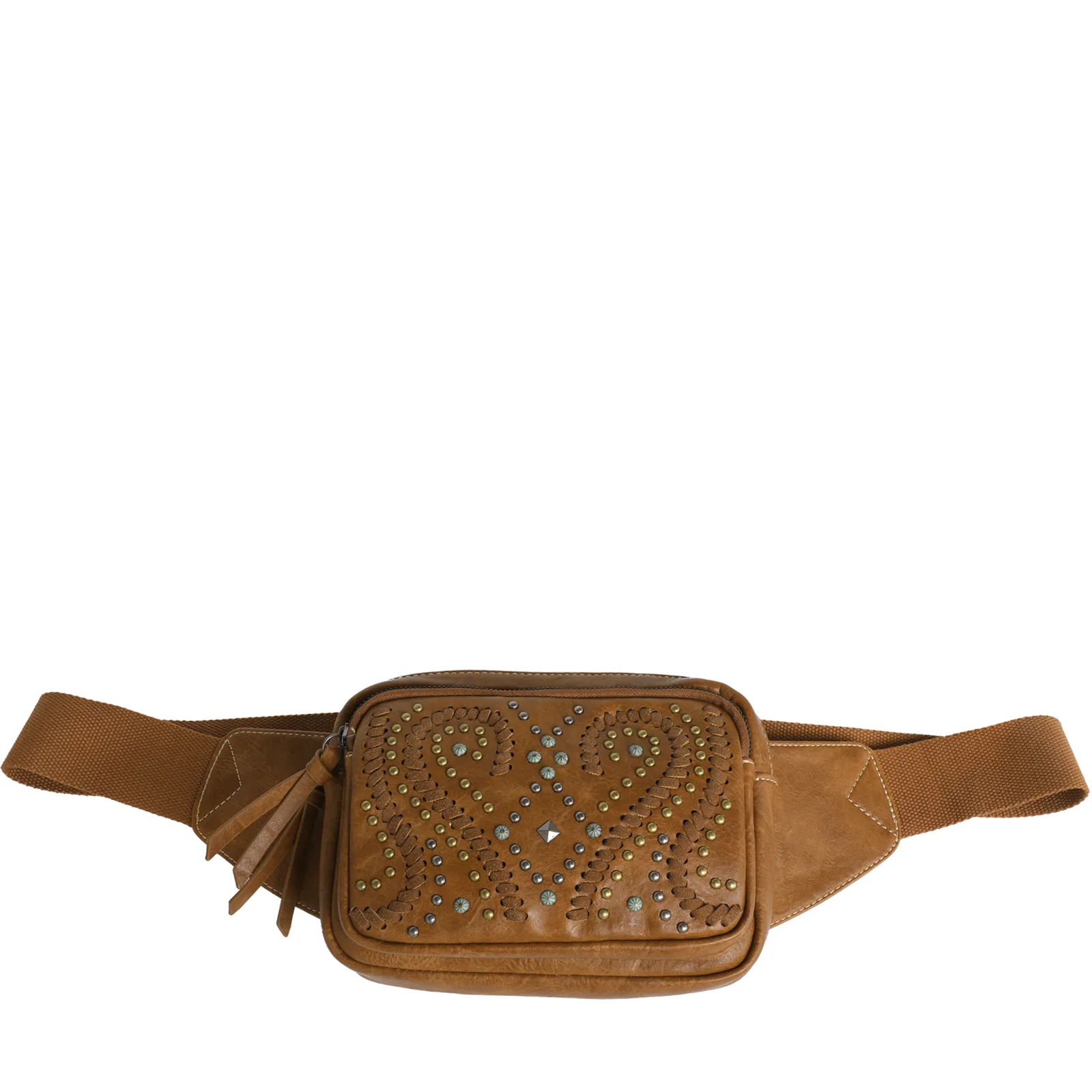 Montana West Whipstitch Collection Fanny Pack