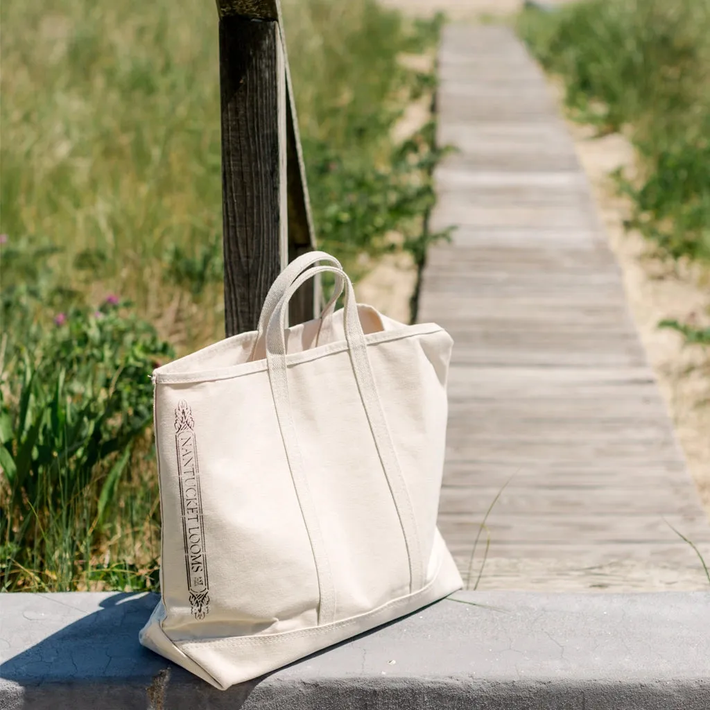 NL Natural Canvas Boat Tote