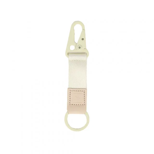 Off White Keychain Clip