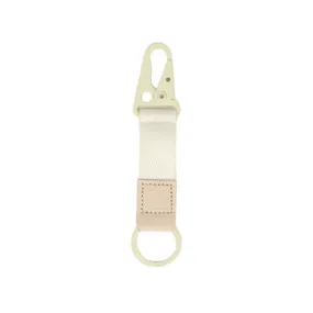 Off White Keychain Clip