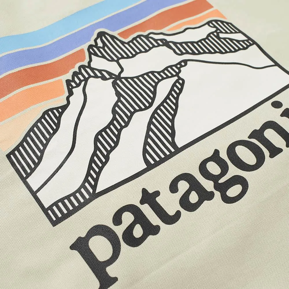 Patagonia Line Logo Ridge Market Tote Bag