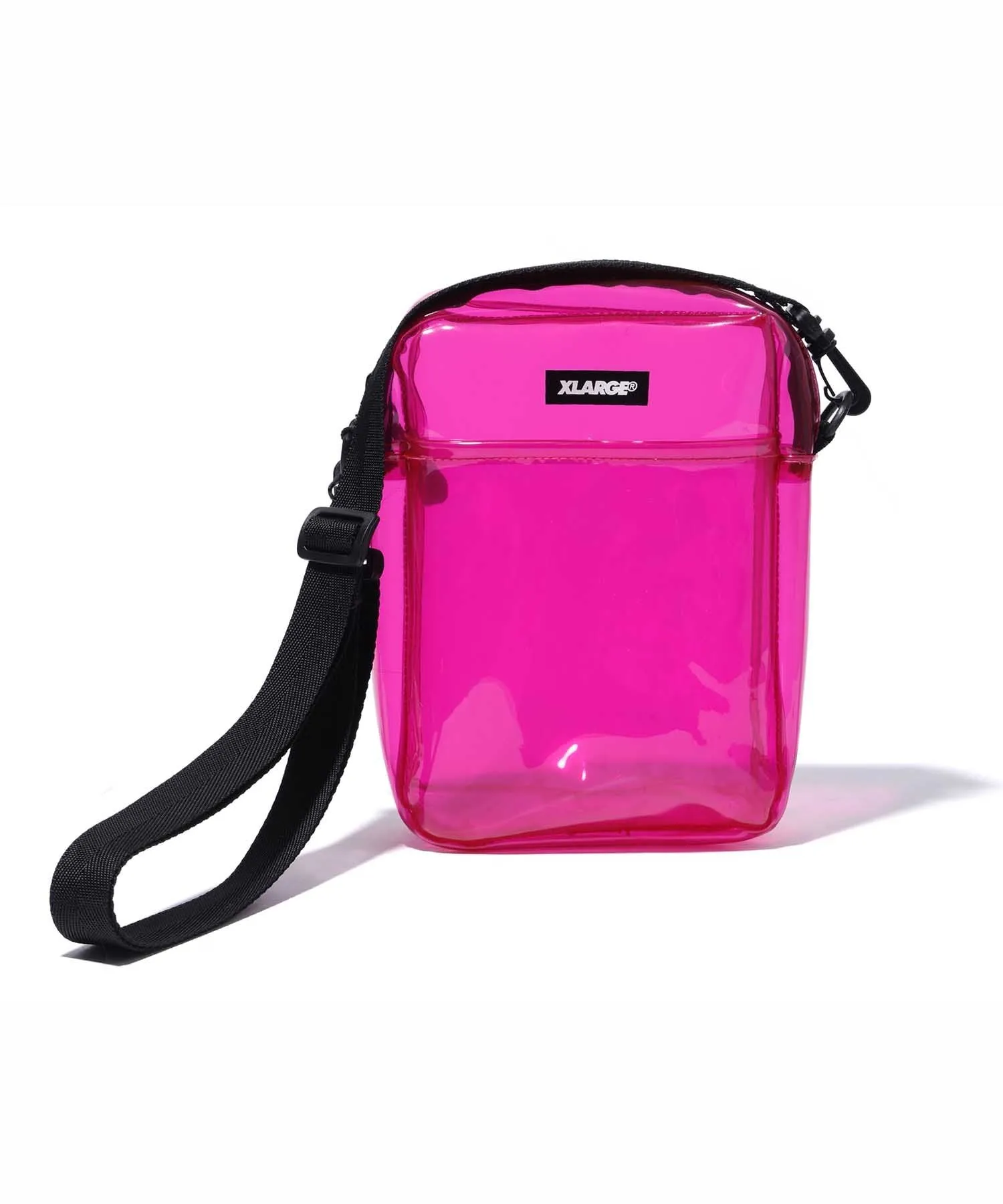 PATCHED SHOULDER PVC BAG