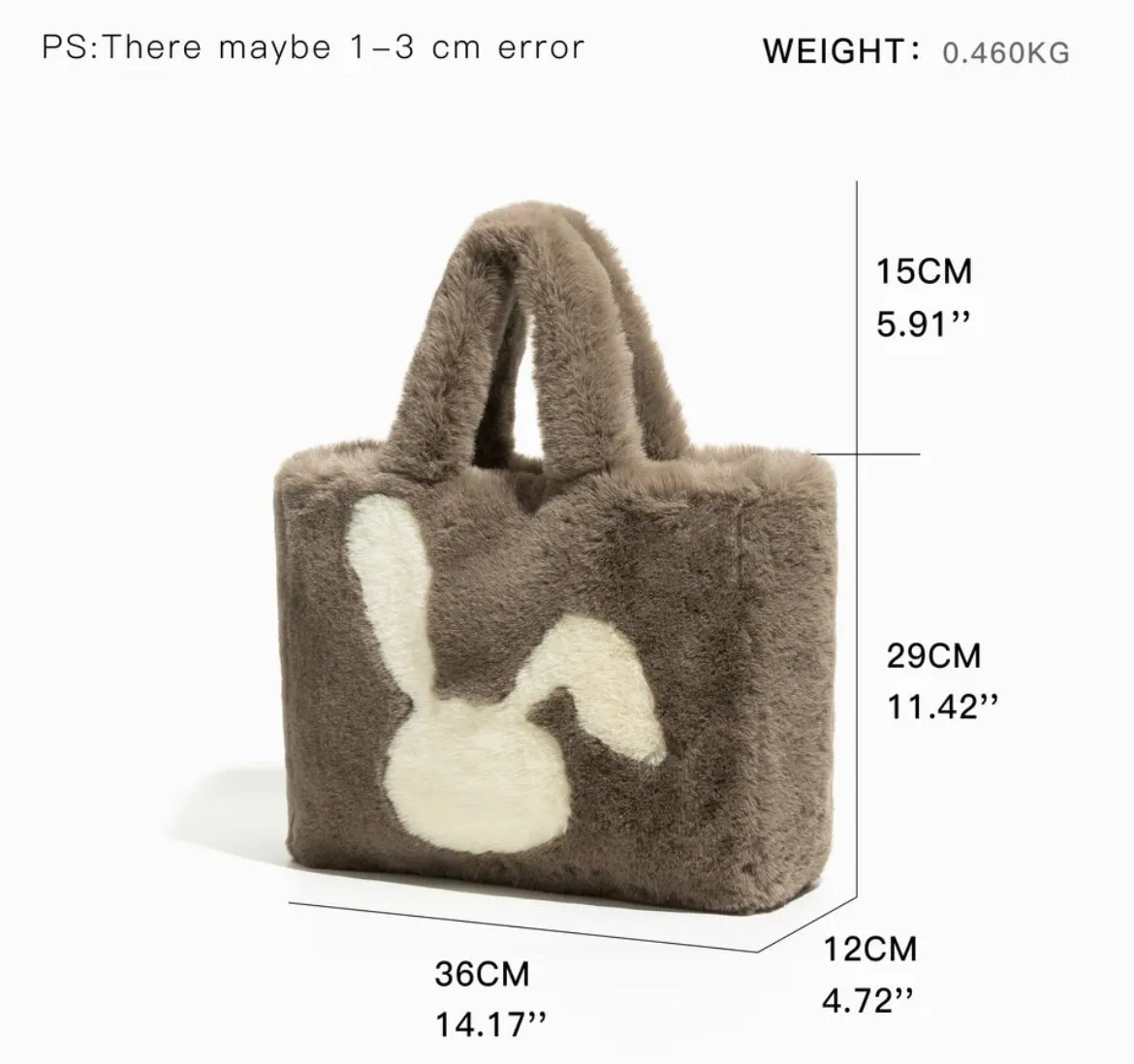 Plush Tote - M/L