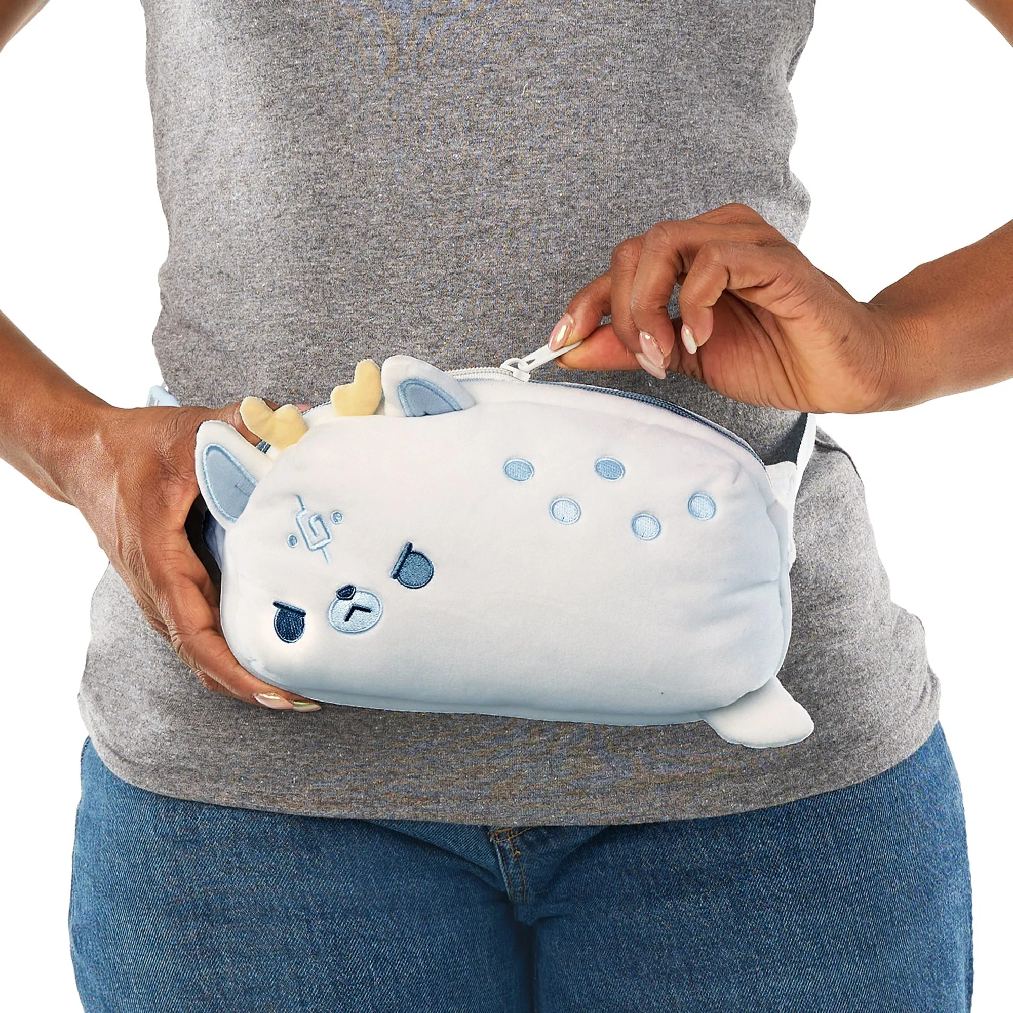 Plushiverse White Stag Fanny Pack