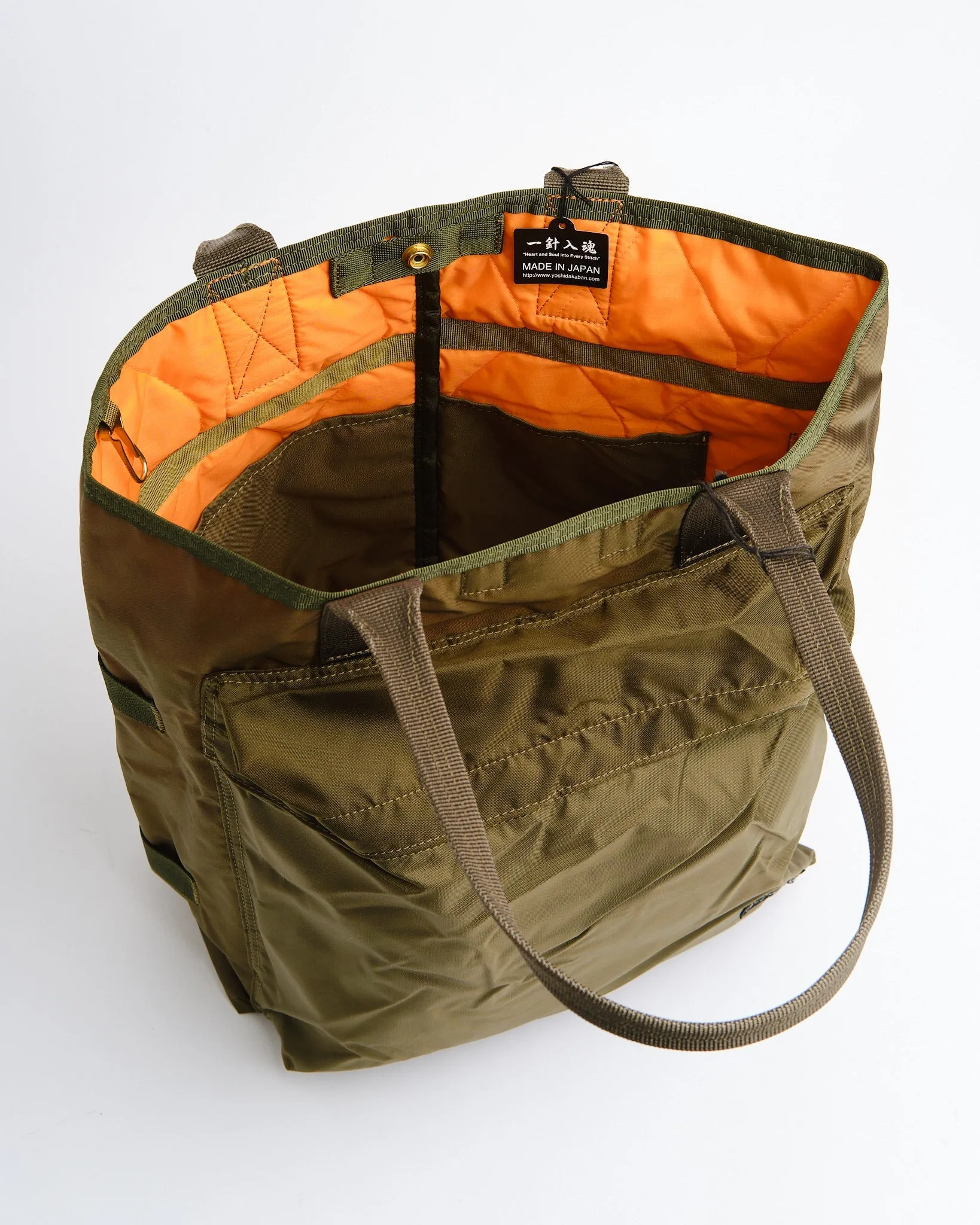 PORTER FORCE TOTE BAG OLIVE DRAB