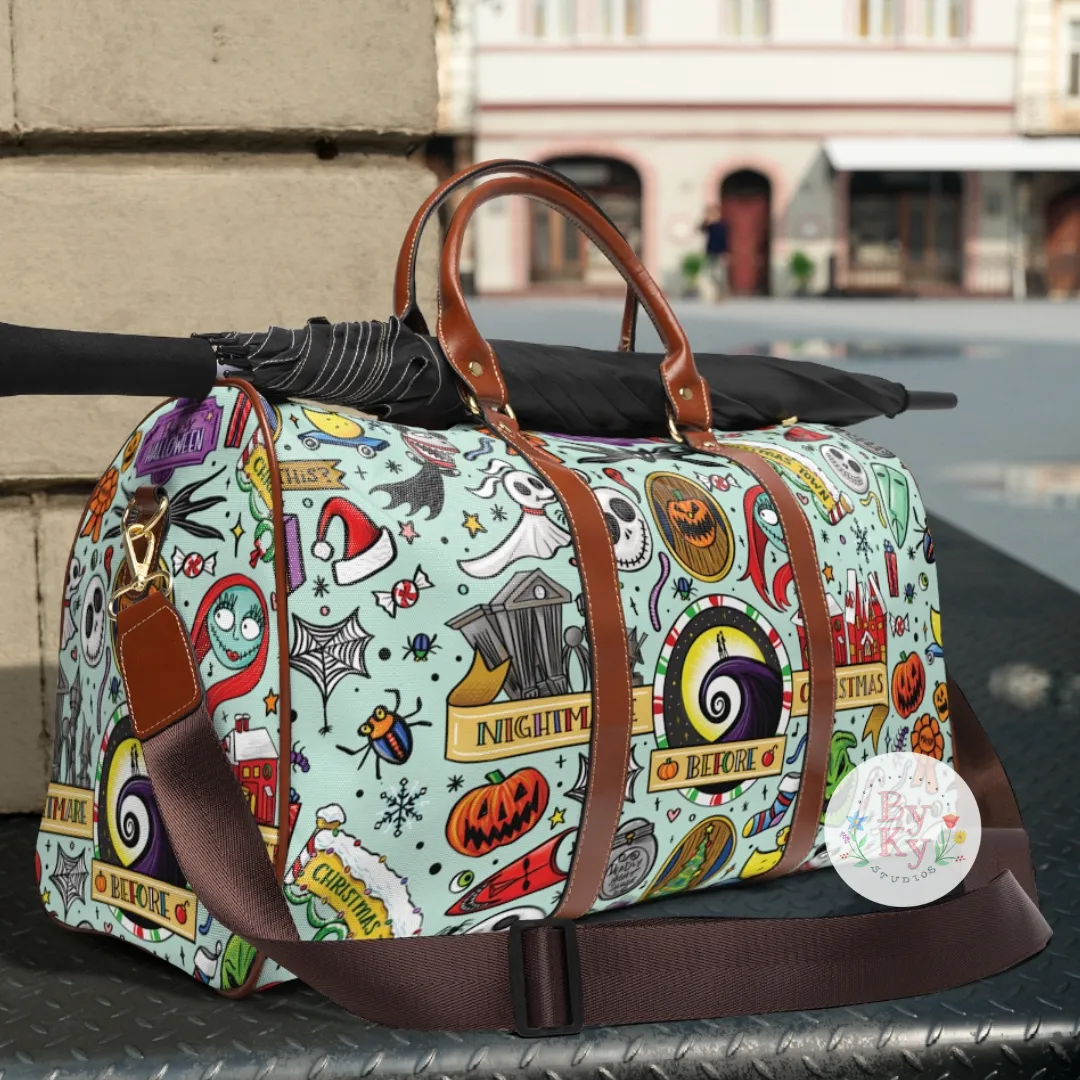 PREORDER: Nightmare Before Christmas Waterproof Duffle Bag