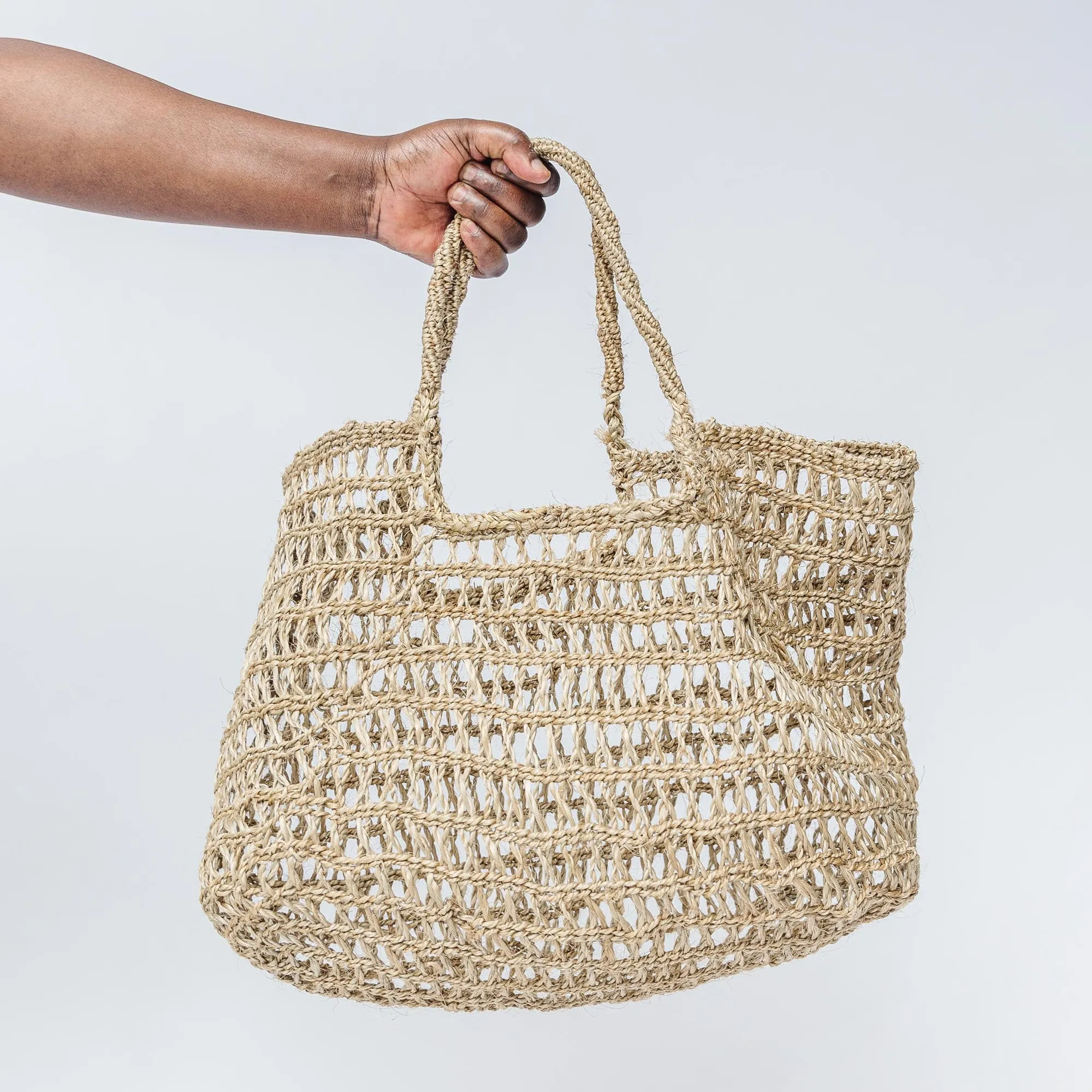 Rattan Beach Bag