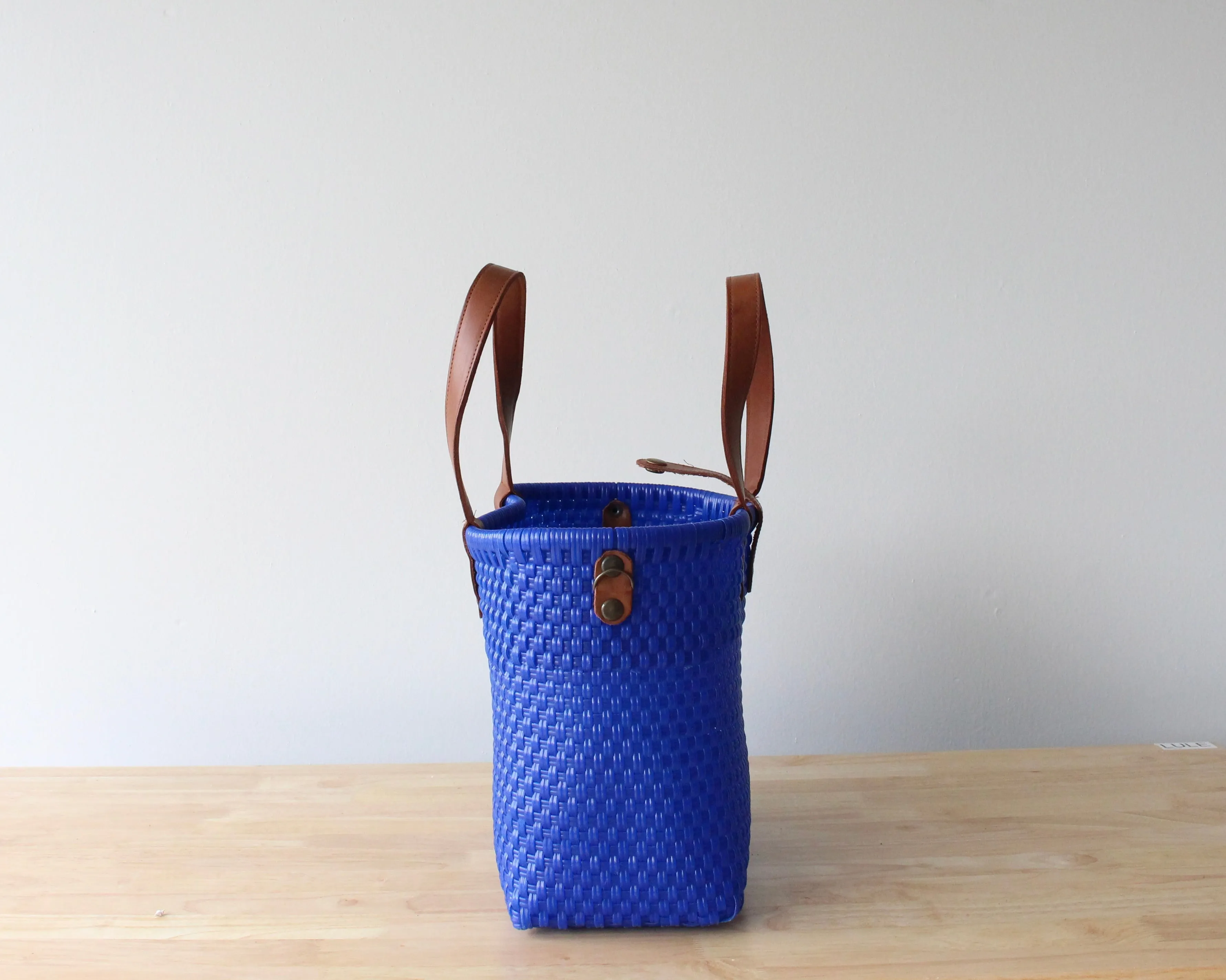 Royal Blue Handwoven Purse by MexiMexi