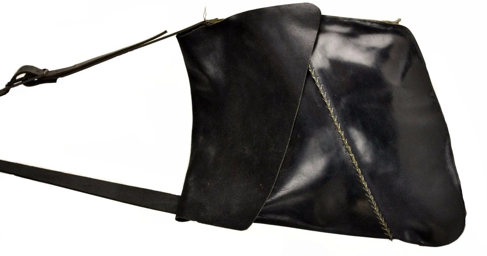 Shoulder Bag Reverse  |  Black Cordovan